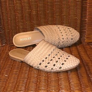 Roolee woven flats